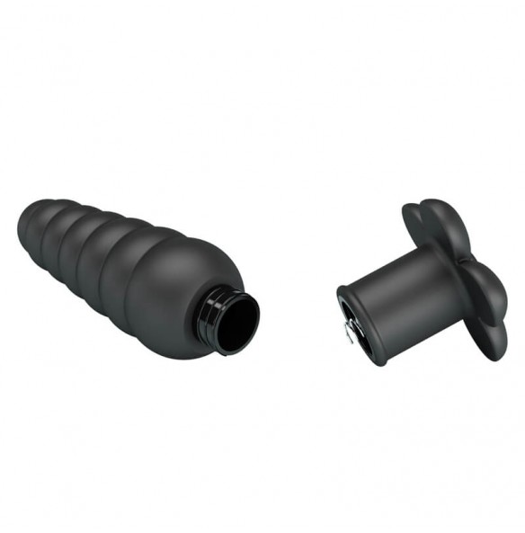 Pretty Love - Imron Vibrating Anal Plug Massager (Battery - Black) Pretty Love - Imron Vibrating Anal Plug Massager (Battery - Black)